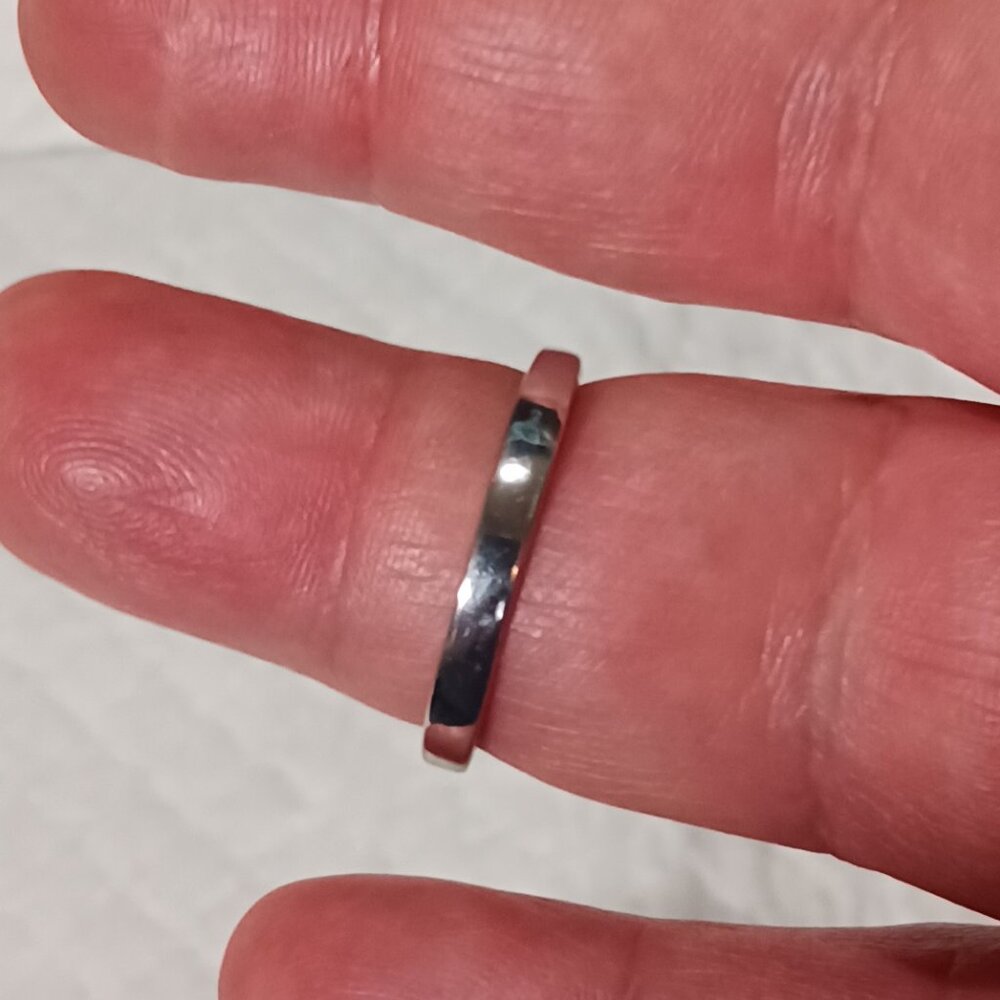 NWOT Silver Amethyst Fashion Jewelry Solitaire Ring Size 7.75 - Picture 8 of 15